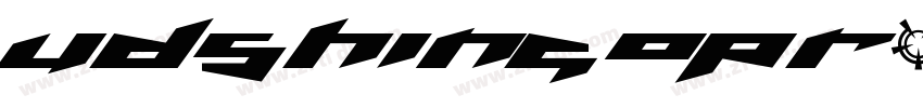 UDShinGoPr6 Light字体转换